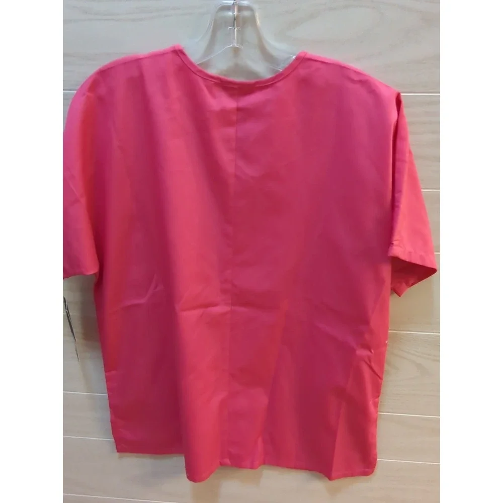Chreokee dark pink scrubs top pants set women M Medium w/tags cargo pants w/MARK